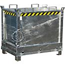 Bodemklepcontainer FB 750, gegalvaniseerd