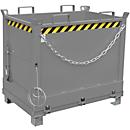 Bodemklepcontainer FB 750, grijs