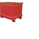 Bodemklepcontainer SB 1000, rood