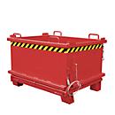 Bodemklepcontainer SB 500, rood
