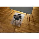 Bodenschutzmatte Ecogrip® Solid-RS Office Products, für Hartböden, VAB®-Haftschicht, rutschfest & schwer entflammbar, 900 x 1200 mm, PC, transparent