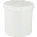 Boîte à couvercle vissable, rond, 1000 ml, Ø 125 x H 126 mm