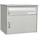 Boîte aux lettres Skat, pour montage autoportant, alu blanc
