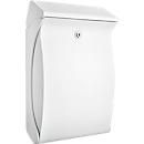 Boîte aux lettres Swing, entrée de courrier format C4, verrouillable, blanc