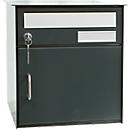 Boîte aux lettres Wega, pour montage mural, anthracite