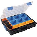 Boîte d'assortiment Euro Plus Pro L440xP355xH76mm 15 compartiments 4 séparateurs