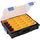 Boîte d'assortiment Euro Plus Pro L440xP355xH76mm 21 compartiments 4 séparateurs