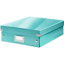 Boîte d'organisation Click + Store LEITZ®, taille moyenne, bleu pétrole