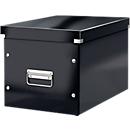 Boîte de rangement Click + Store Leitz®, en carton, l. 320 x P 360 x H 260 mm, noir
