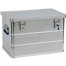 Boîte de transport Alutec CLASSIC 68, aluminium, 68 L, L 575 x l. 385 x H 375 mm, serrures à cylindre