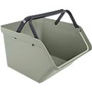 Boîte de transport Sunware® Sigma Home, volume 45 l, poignées rabattables, L 493 x l 388 x H 298 mm, polypropylène recyclé, vert