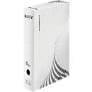 Boîtes d'archives easyboxx - en carton recyclé - dos 80 mm - blanc - 25 pièces