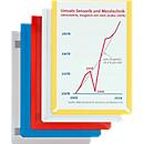 Bolsas coloridas, DIN A4, 10 unidades