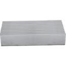 Bordures pour grille de sol Yoga Rost®, argent, 10 p.
