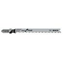 BOSCH decoupeerzaagblad T 101 B, HCS, L 100 mm, tandsteek 2,7 mm, voor hout &amp; kunststof, 100 stuks