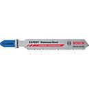 BOSCH decoupeerzaagblad T 118 EHM, roestvrij staal, L 83 mm, tandsteek 1,4 mm, hardmetaaltechnologie, T-as, 3 stuks