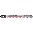 BOSCH decoupeerzaagblad T 141 TCT, voor vezelcementplaten/droogbouw, L 100 mm, hardmetaaltechnologie, tandsteek 4,3 mm