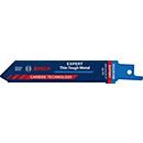 Bosch Säbelsägeblatt Expert Thin Tough Metal S522EHM, für dünnes Metall, L 115 x B 19 mm, TPI 18, feine Geometrie