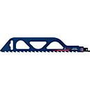 BOSCH Säbelsägeblatt S1243HM, Expert Hollow Brick, 300 x 50 mm, TPI 2, für Hohlziegel, Carbide-Technologie