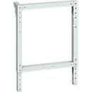 Bott cubio Werkbankfuß, höhenverstellbar, Stahlblech, B 80 x T 650 x H 700 - 1100 mm, lichtgrau RAL 7035