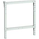Bott cubio Werkbankfuß, höhenverstellbar, Stahlblech, B 80 x T 850 x H 700 - 1100 mm, lichtgrau RAL 7035