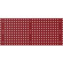 Bott Lochplatte Perfo 1050, Lochgröße 9,2 x 9,2 mm, B 1050 x T 13 x H 457 mm, Stahlblech pulverbeschichtet, purpurrot RAL 3004