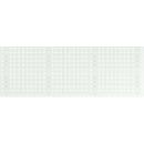 Bott Lochplatte Perfo 1300, Lochgröße 9,2 x 9,2 mm, B 1300 x T 13 x H 457 mm, Stahlblech pulverbeschichtet, lichtgrau RAL 7035