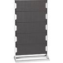 Bott stationäres Lochplatten-System Perfo Rack, 10 Lochplatten, B 1000 x T 550 x H 1775 mm, Stahl, lichtgrau RAL 7035/anthrazitgrau RAL 7016
