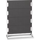 Bott stationäres Lochplatten-System Perfo Rack, 8 Lochplatten, B 1000 x T 550 x H 1450 mm, Stahl, lichtgrau RAL 7035/anthrazitgrau RAL 7016