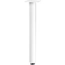 Bott Werkbankfuß cubio, rund, Stahlblech, B 150 x T 150 x H 900 mm, lichtgrau RAL 7035