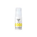 Bouteille d'encre originale Canon GI-51Y, pack individuel, jaune