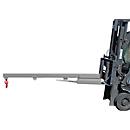 Bras de levage pour chariot élévateur, 2400 - 1,0, orange RAL 2000