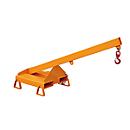 Bras de levage pour chariot élévateur, LA 25 - 1,0, orange RAL 2000