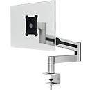 Bras de moniteur durable, pour 1 écran 21-27', VESA, rotatif et inclinable, réglable en hauteur, avec pince de bureau
