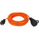 Brennenstuhl BREMAXX verlengkabel, IP44, tot -35 °C, olie- en UV-bestendig, oranje, 10 meter