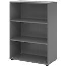 Breno legbord, 3 OH, 28 kg per legbord, B 800 x D 400 x H 1100 mm, spaanplaat, grafiet