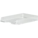Briefkorb Biella Parat-Plast, für Dokumente bis zu C4, L 350 x B 245 x H 60 mm, transparent farblos