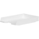 Briefkorb Biella Parat-Plast, für Dokumente bis zu C4, L 350 x B 245 x H 60 mm, weiss