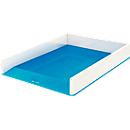Brievenbak WOW Dual Leitz ®, wit/blauw