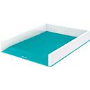 Brievenbak WOW Dual Leitz ®, wit/ijsblauw