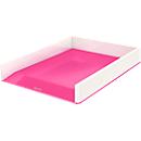 Brievenbak WOW Dual Leitz ®, wit/roze