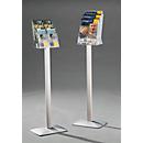 Brochure display stand for 3 x DIN A4