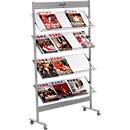 Brochure rack ecoline, 16 x DIN A4