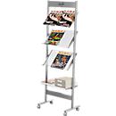 Brochure rack ecoline, 8 x DIN A4