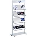 Brochure stand, 12 x DIN A4