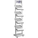Brochure stand, 4 x DIN A4