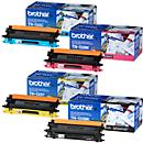 brother 4 cartouches de toner TN- 135 : noir, cyan, magenta, jaune