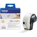 brother étiquettes en rouleau type DK  pour imprimante d'étiquettes, différentes dimensions