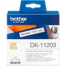 BROTHER indexbladen-etiketten DK-11203, 17x87 mm, 300 stuks