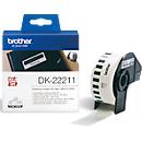 Brother oneindig etiket DK-22211, 29mm x 15,24 m, film wit